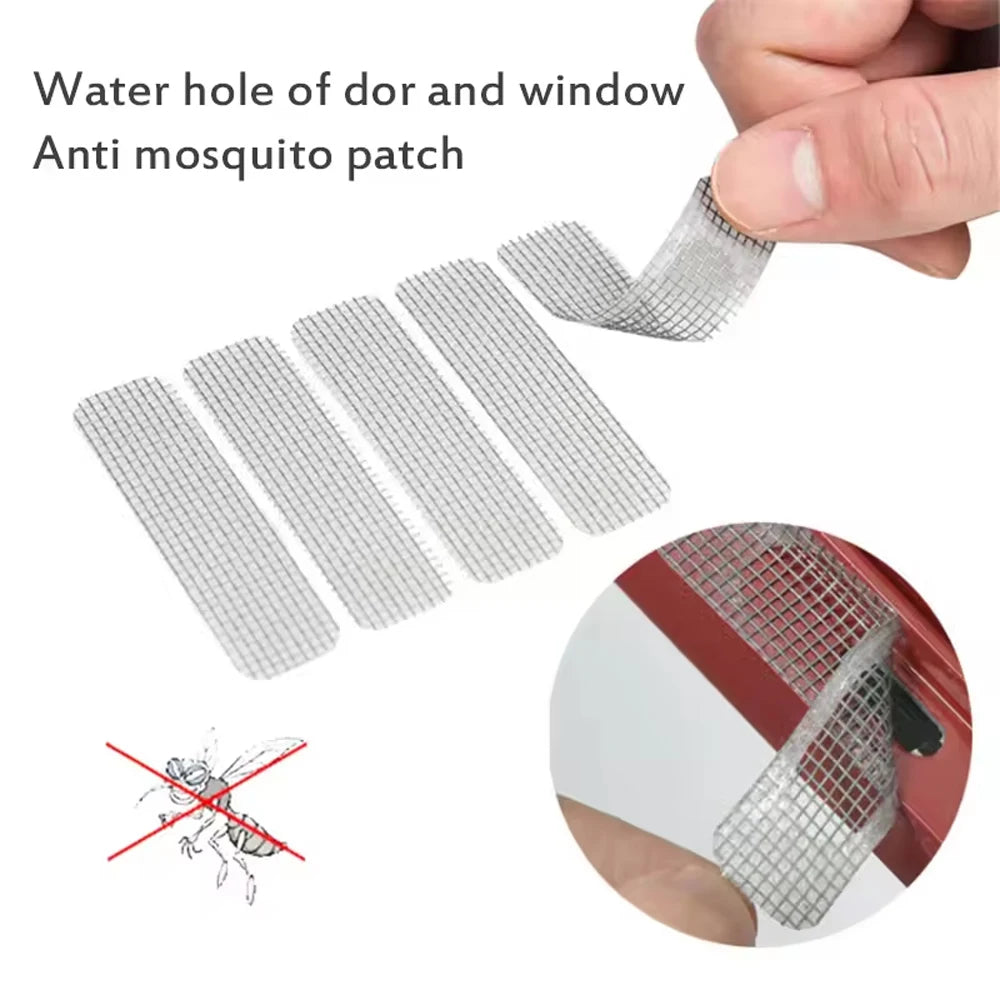 10 20 Repair Broken Hole Screen Net Window Sticker Anti-mosquito Mesh Zpaxo