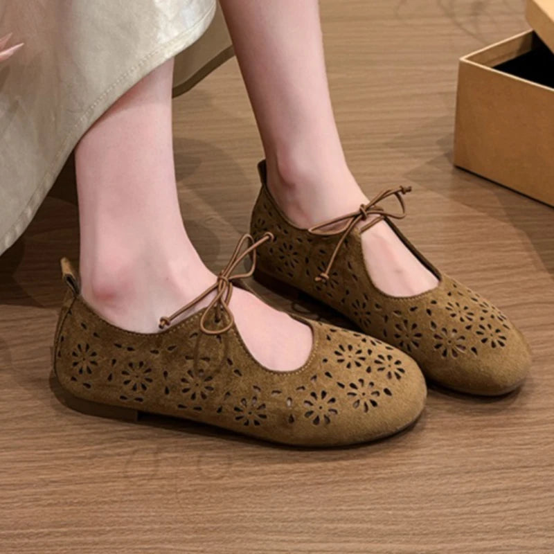 Spring Autumn Women's Solid Vintage Comfortable Single Shoes Women Zpaxo