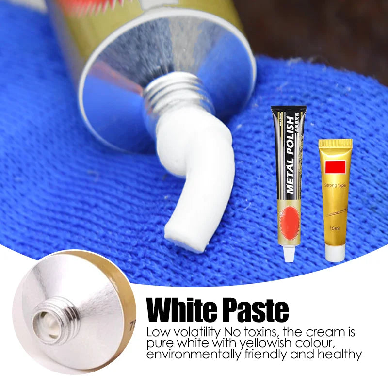 Multi Functional Metal Polishing Paste Stainless Steel Rust Removal Zpaxo