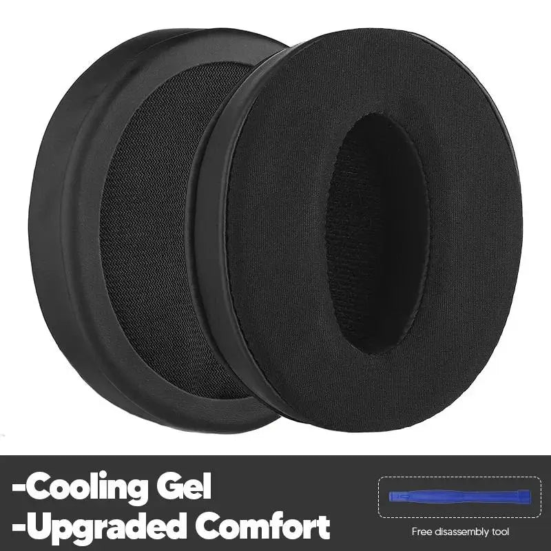 Replacement Ear Pads For Sennheiser HD 450/440/430/458BT/400S/350 BT Headphones Memory Foam Ear Cushions Ear Cover Accessories Zpaxo Cooling Gel Black