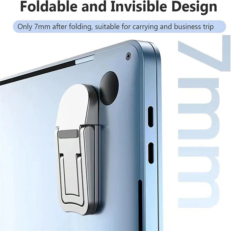 Aluminium Self-adhesive Laptops Stand Invisible Computer Keyboards Zpaxo