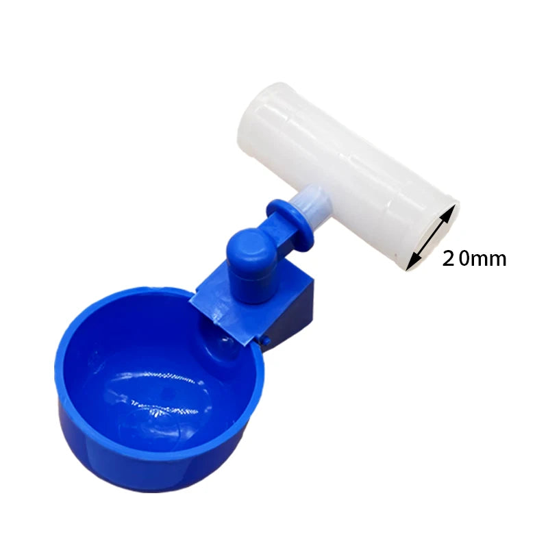 10sets Chicken Water Cup Automatic Drinker Poultry Thread Filling Zpaxo