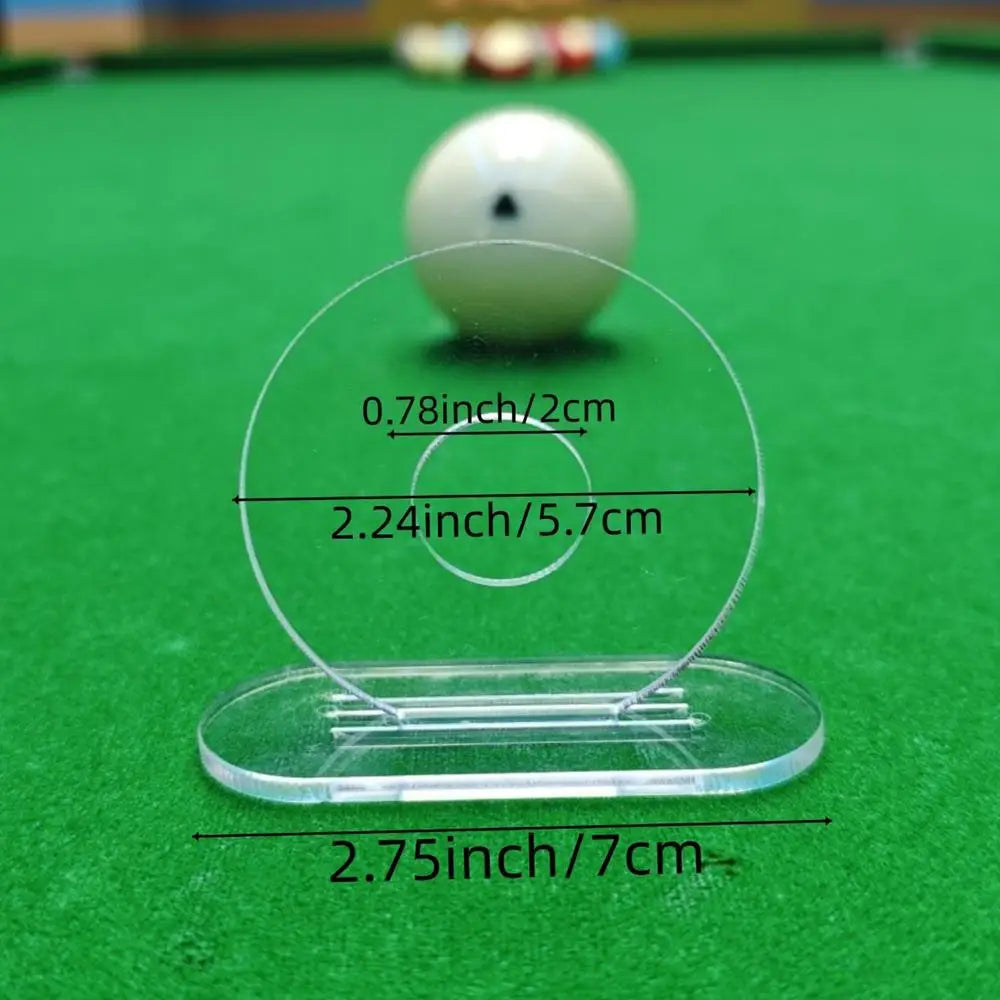 Billiard Stick Strokes Exerciser Billiards Cue Accessories 5 Holes Zpaxo a hole