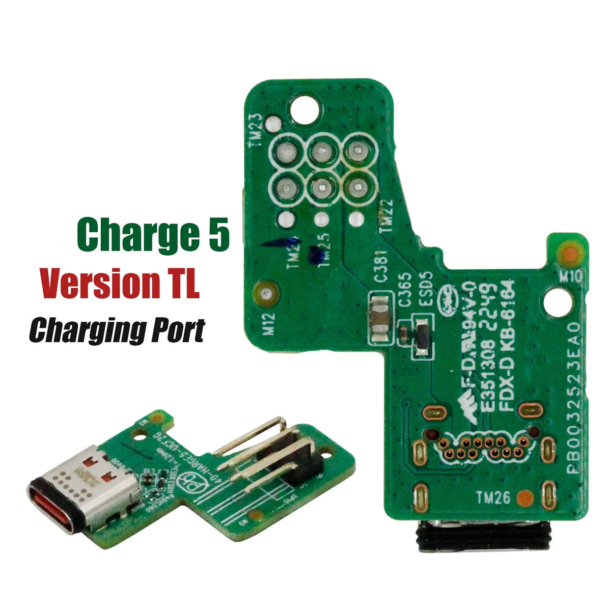USB Charging Port Board Adapter Connector C Dock JBL Charge 5 Version Zpaxo