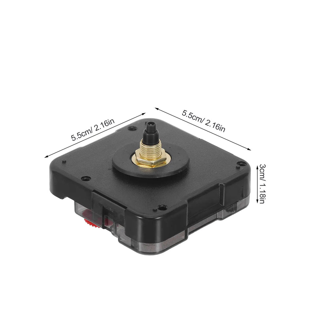 Quartz Wall Clock Movement M8 Thread Axial Length Silent Battery Zpaxo
