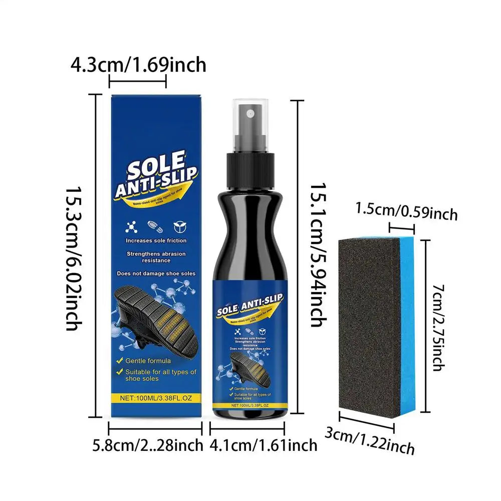 Long Lasting Shoe Grip Spray Anti Slip Protector Sneakers Football Zpaxo A
