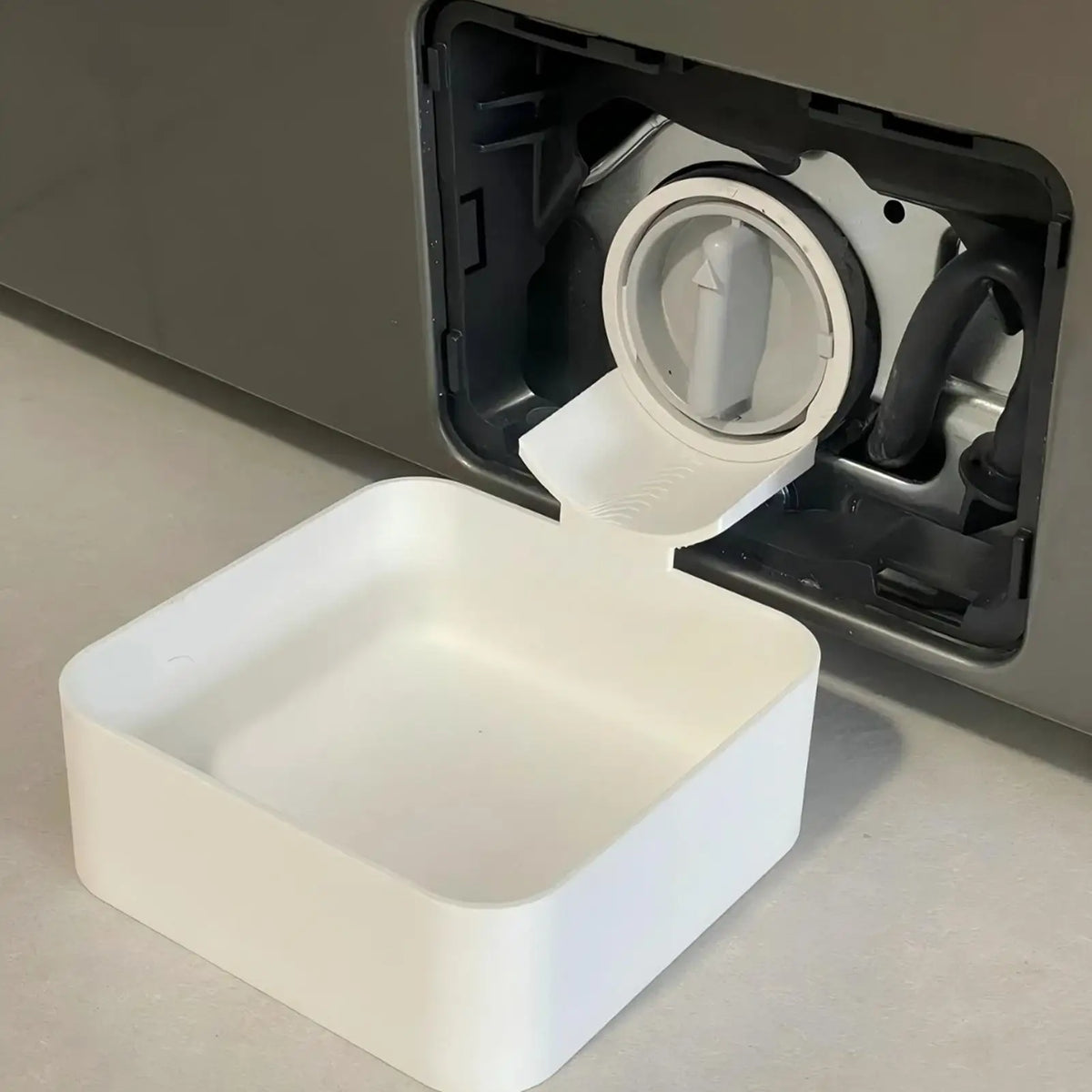 3D Printed Washer Drain Pan Anti Spill Leak Proof Universal Funnel Zpaxo