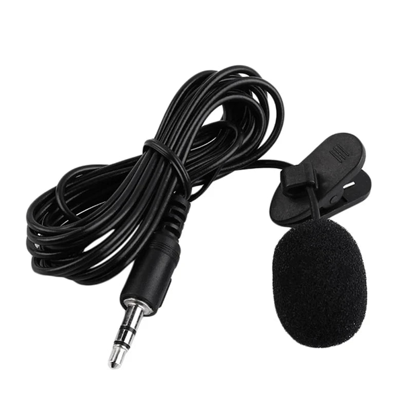 Portable 1.5m Mini Type C Microphone USB Condenser Clip-on Lapel Mic 3.5mm Wired Microfon for PC Laptops Professional Recording Zpaxo