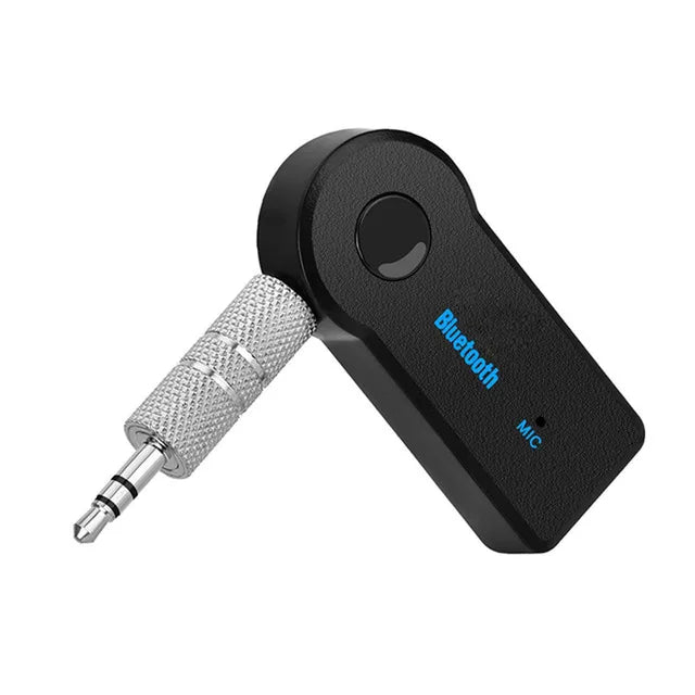 2-in-1 Wireless Bluetooth 5 0 Transceiver Adapter Car Music Audio Aux Zpaxo Black