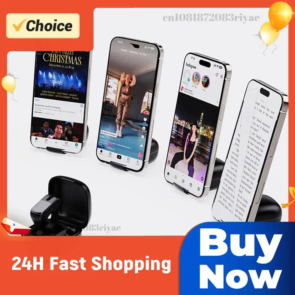 BT Remote Control Touchpad Air Finger Ring Mouse Wireless Scroller Zpaxo