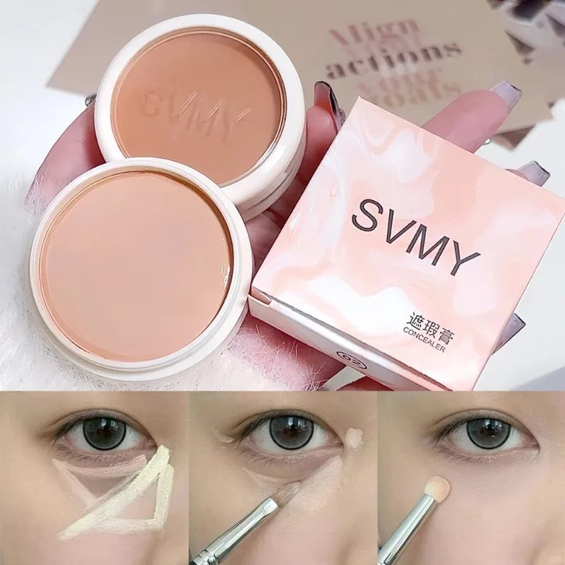 Waterproof Sweatproof Concealer Cream Single Coverage Dark Eye Zpaxo