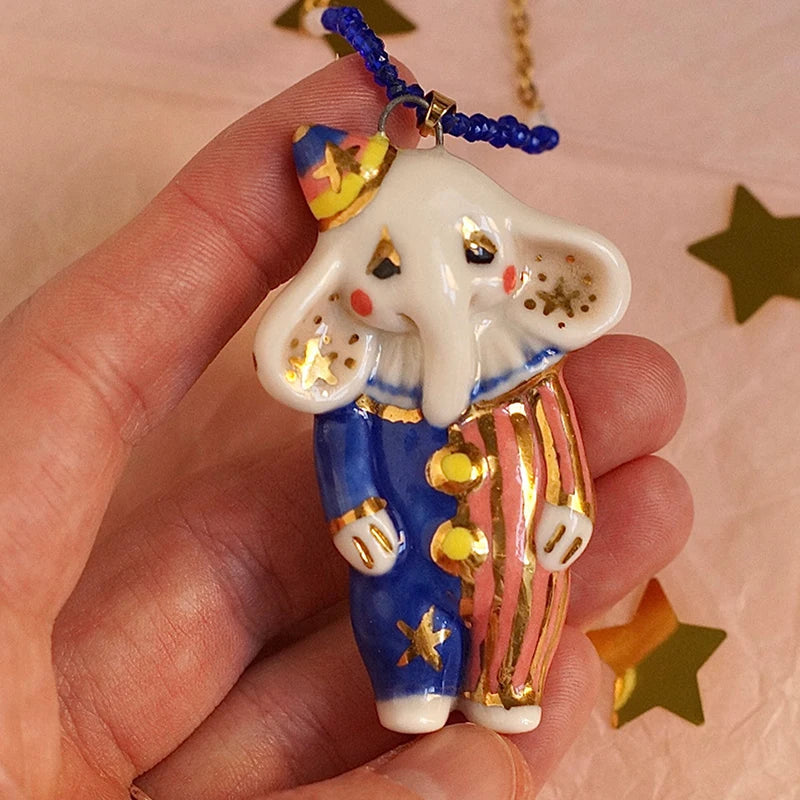 Vintage Cute Cartoon Animal Pendant Necklace Women Retro Fashion Zpaxo A7