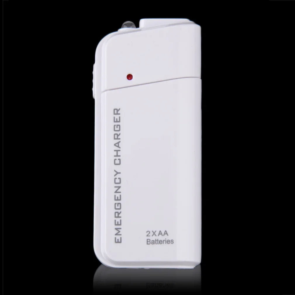USB Emergency 2 AA Battery Extender Charger Power Bank Case Iphone Zpaxo