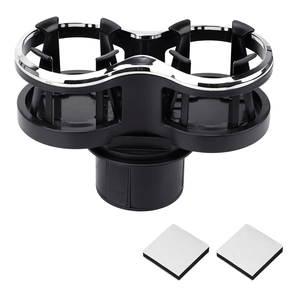 Tea Cup Stand Bracket Glasses Phone Organizer Car Mounted Glass Rack Zpaxo black
