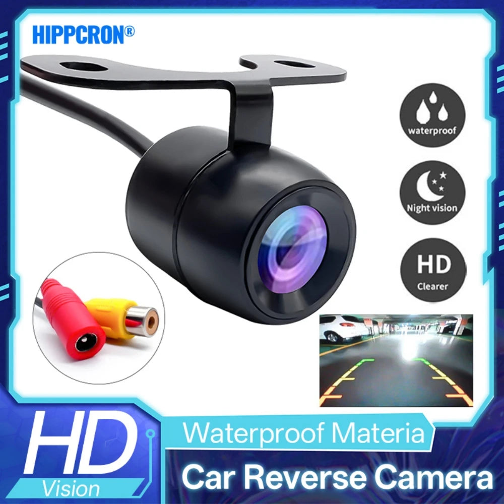 Hippcron Car Reverse Camera HD Night Vision Wide Angle Rear View Zpaxo