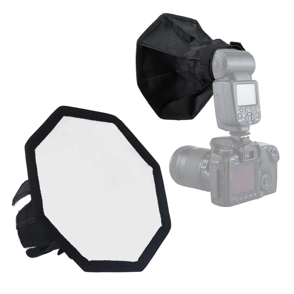 Camera Softbox Nylon Octagonal Foldable Flash Light Diffuser Storage Zpaxo