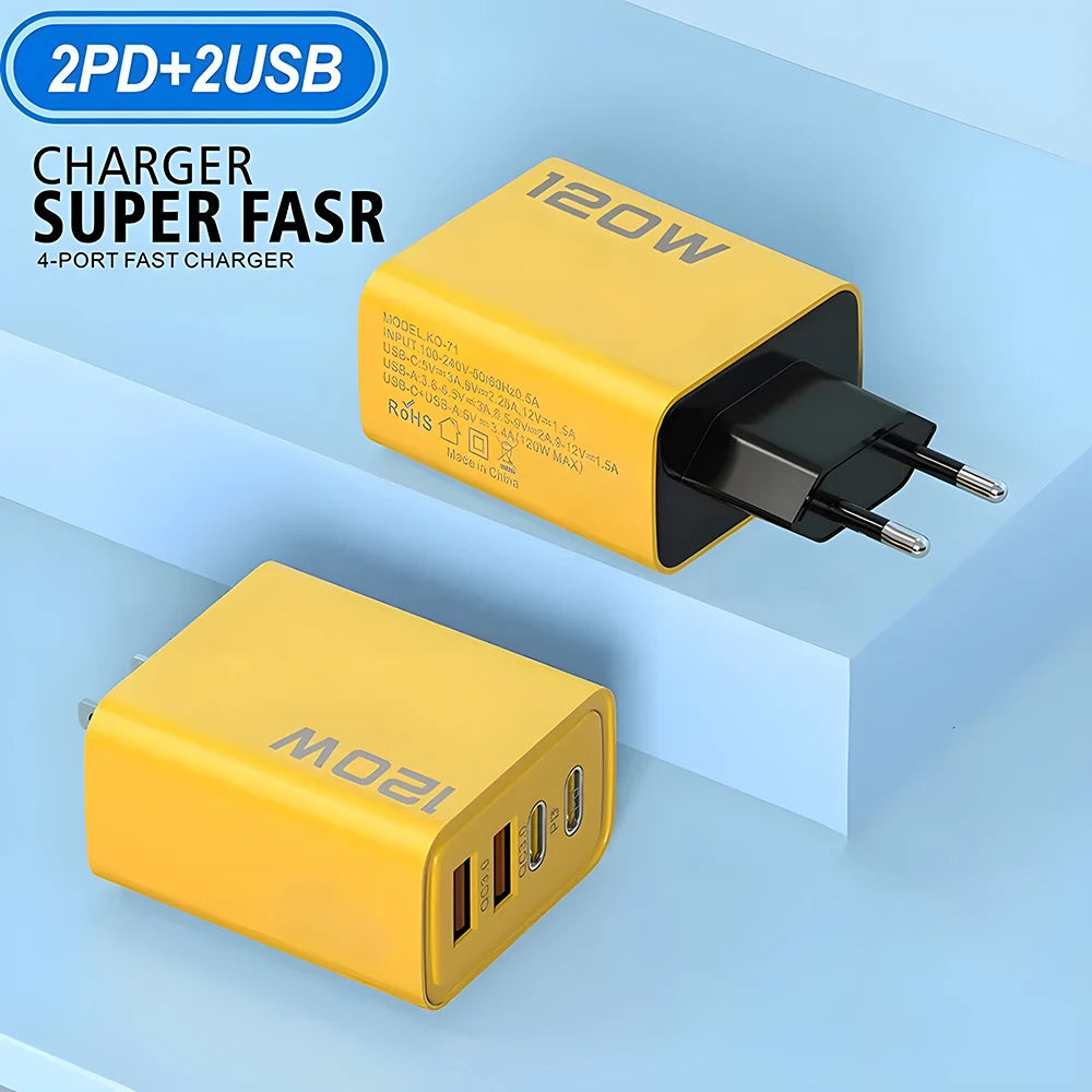 USB C PD Charger Quick Charge 3 0 Phone Chargers Adapter Iphone 16 15 Zpaxo