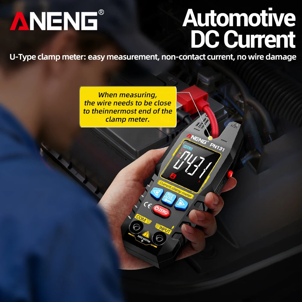 Multifunctional Clamp Meters ANENG PN131 200A AC DC Current 600V Zpaxo