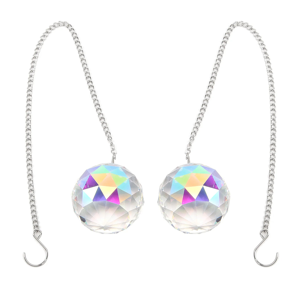 Window Rainow Maker Sparkling Decorative Hanging Crystal Ball Prism Zpaxo multicolor