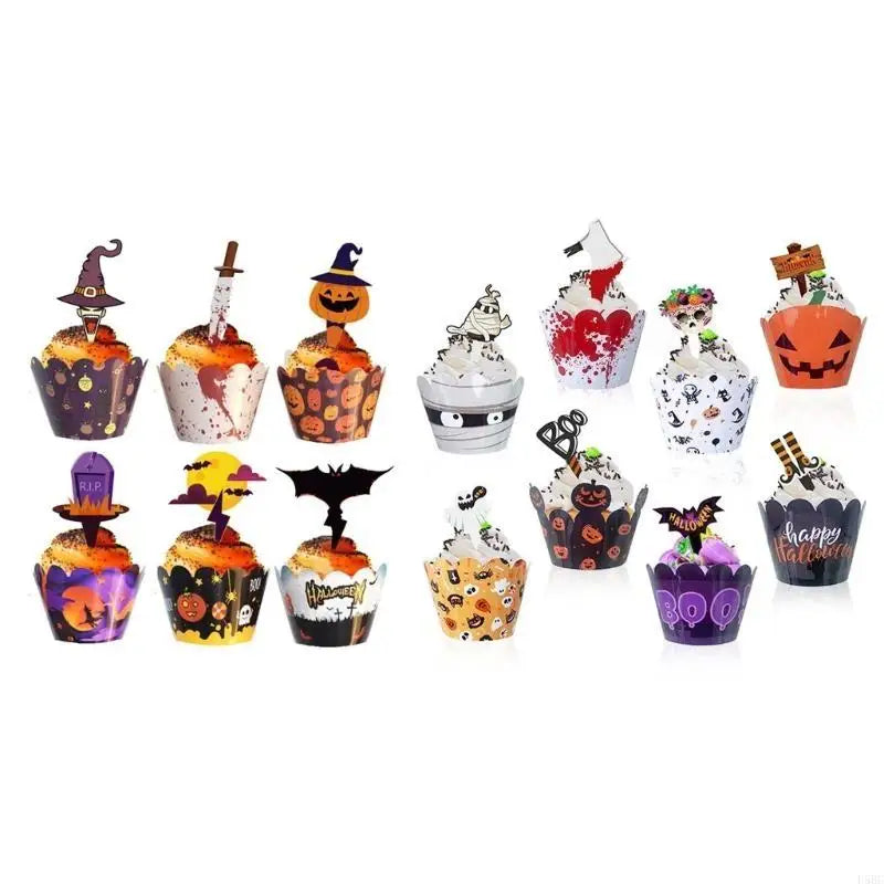 Autumn Harvest Cupcake Inserts Turkey Cake Decorations Thanksgiving Party DIY Crafts Zpaxo M China Mainland