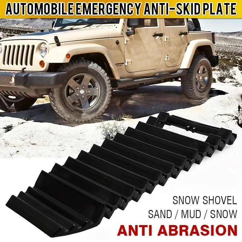 Vehicle Recovery Tool-universal Anti-skid Traction Mat Car Wheels Zpaxo