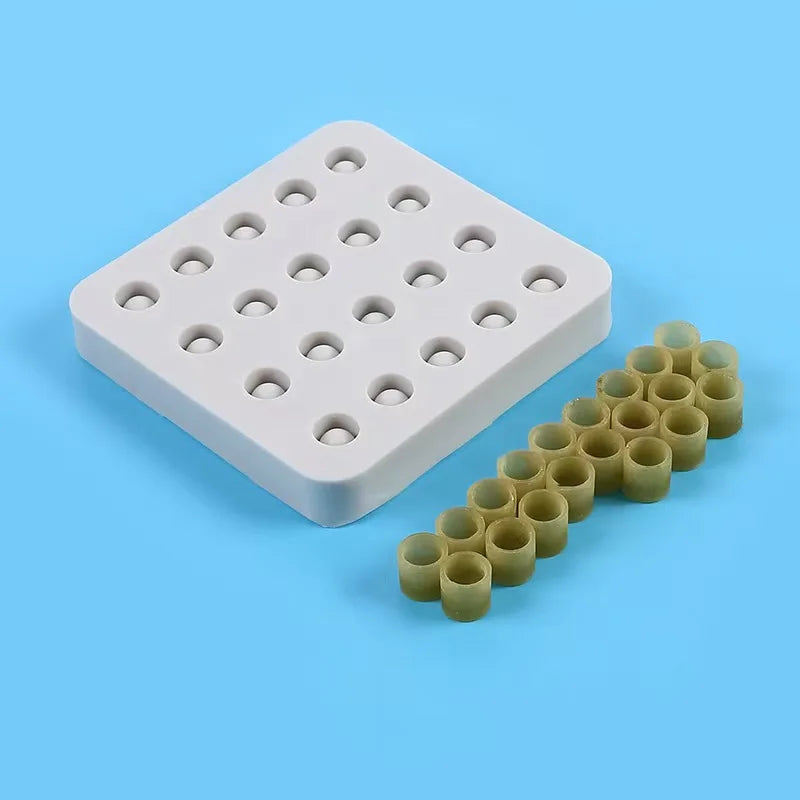 Wax Queen Grafting Cups Silicone Mold Beekeeping Tool Cell Farm Zpaxo