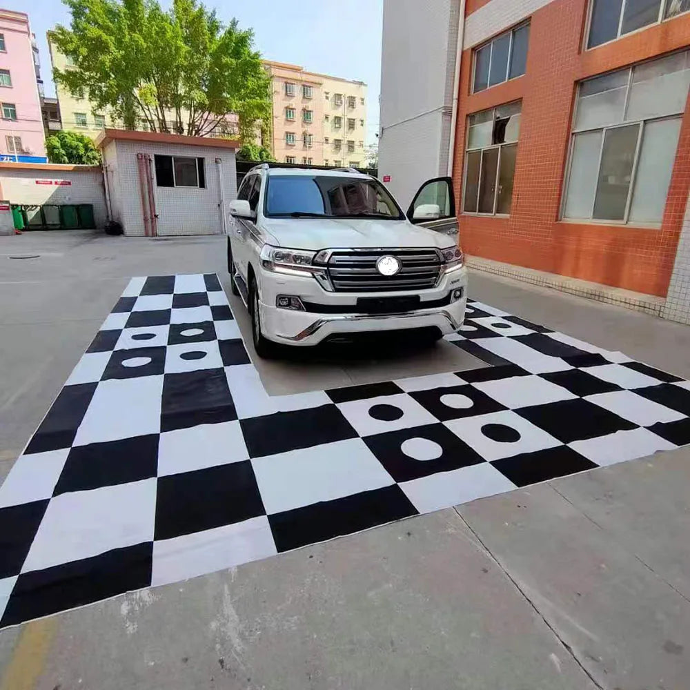 Auto-correction Tracing Point Car 360 Panoramic Surround View Video Zpaxo