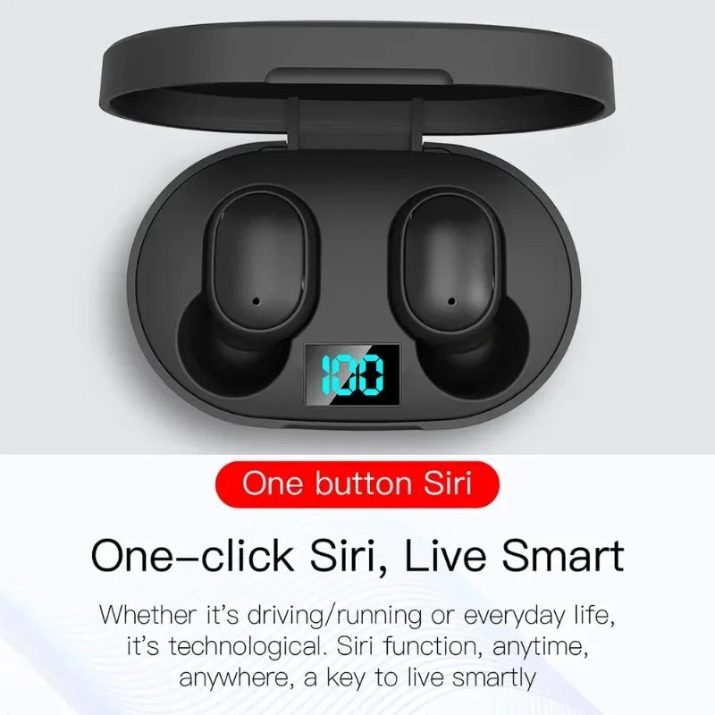 E6S Wireless Earbuds Noise Canceling Waterproof Ear Buds In-ear Zpaxo