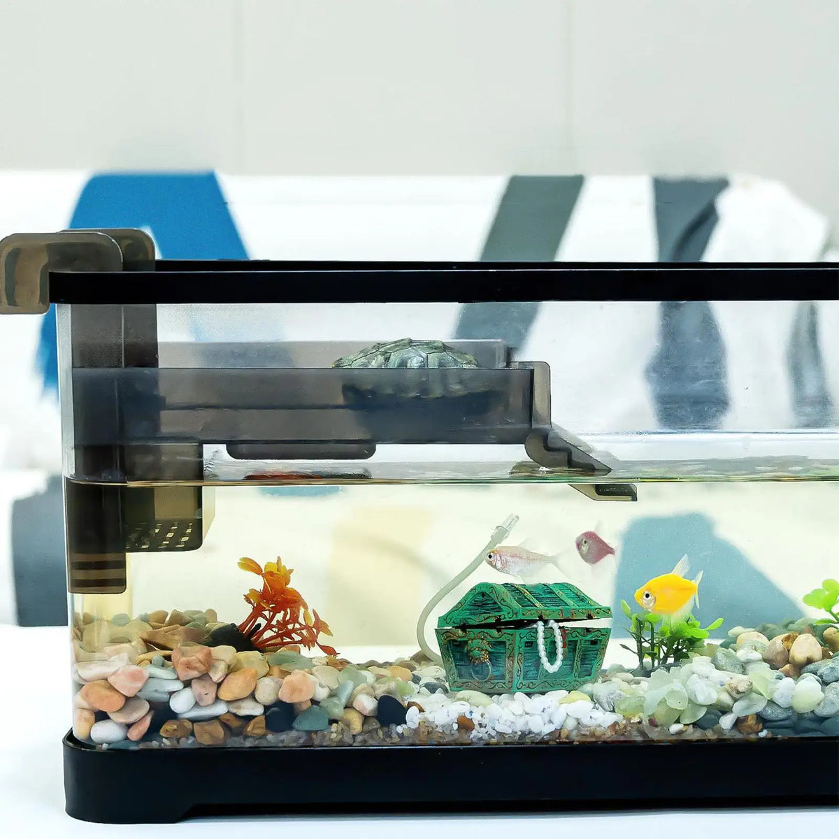 Turtle Basking Dock Aquarium Floating Resting Island Aquatic Turtles Zpaxo