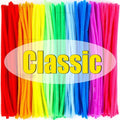 Cleaner Pipe Cleaners for Crafts Creative Chenille Stem Wire Pipe Cleaners Creative Leisure Hobby Diy Plush Stem Twisted Stick Zpaxo Classic 1000PCS
