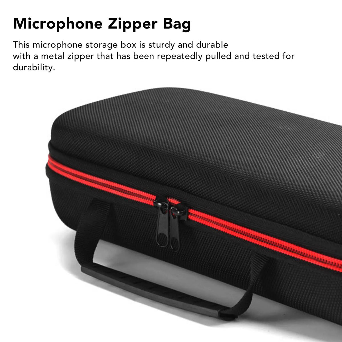 Microphone Storage Bag Box Shockproof Drop Proof EVA Wireless Case Zpaxo