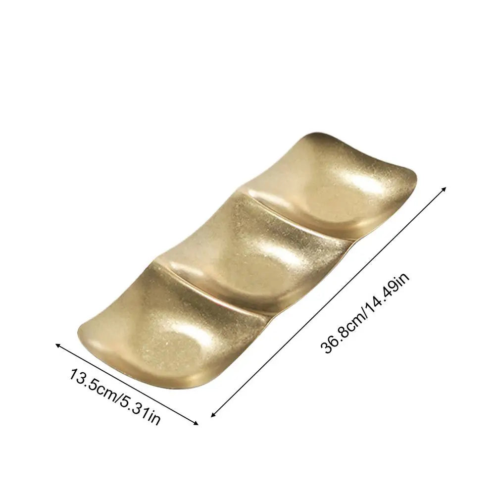 Snack Platter Portable Decorative Plate Tray Home Kitchen Living Room Zpaxo S China Mainland