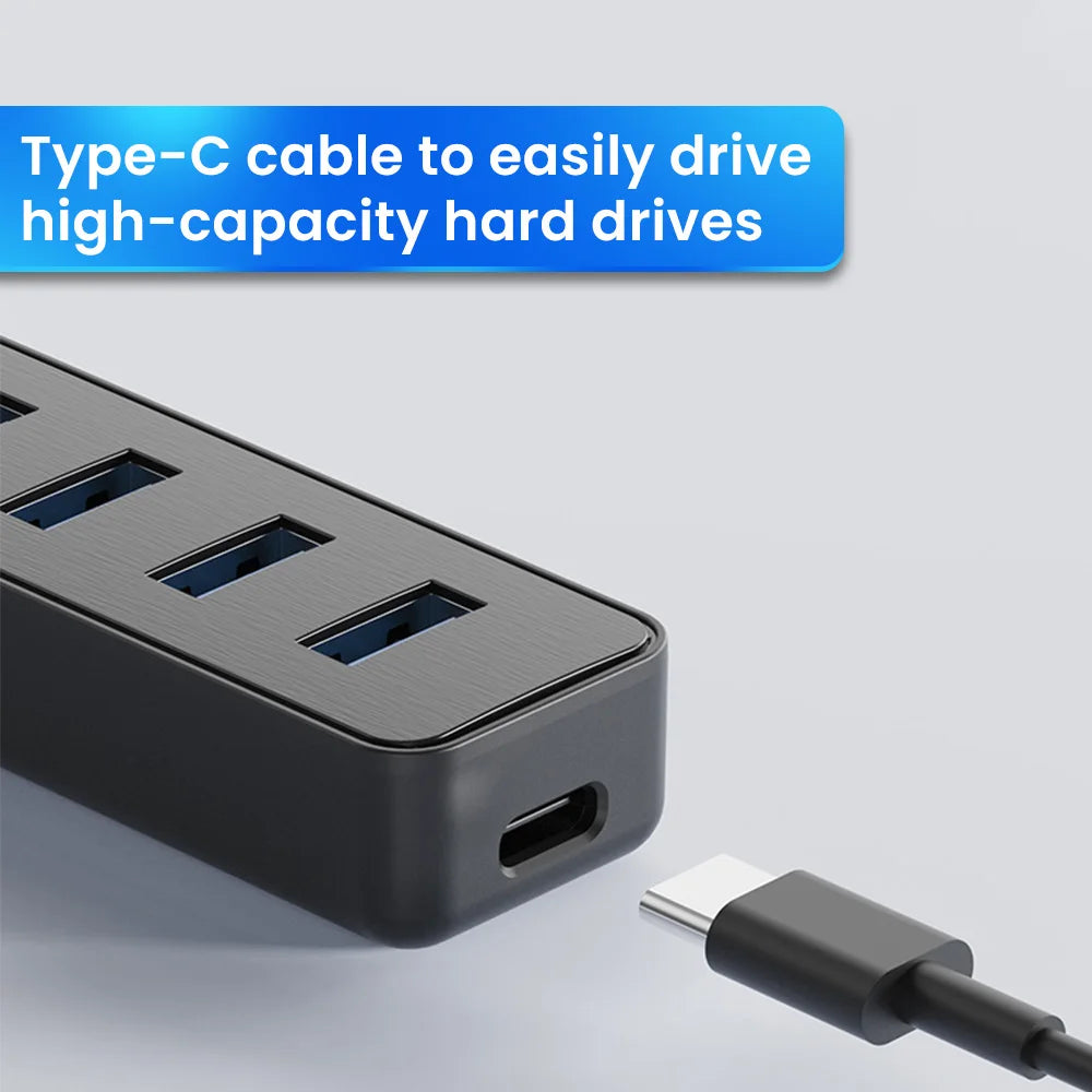 4 Ports USB 3 0 HUB Splitter Speed Multi 2 Adapter Expander Cable Zpaxo