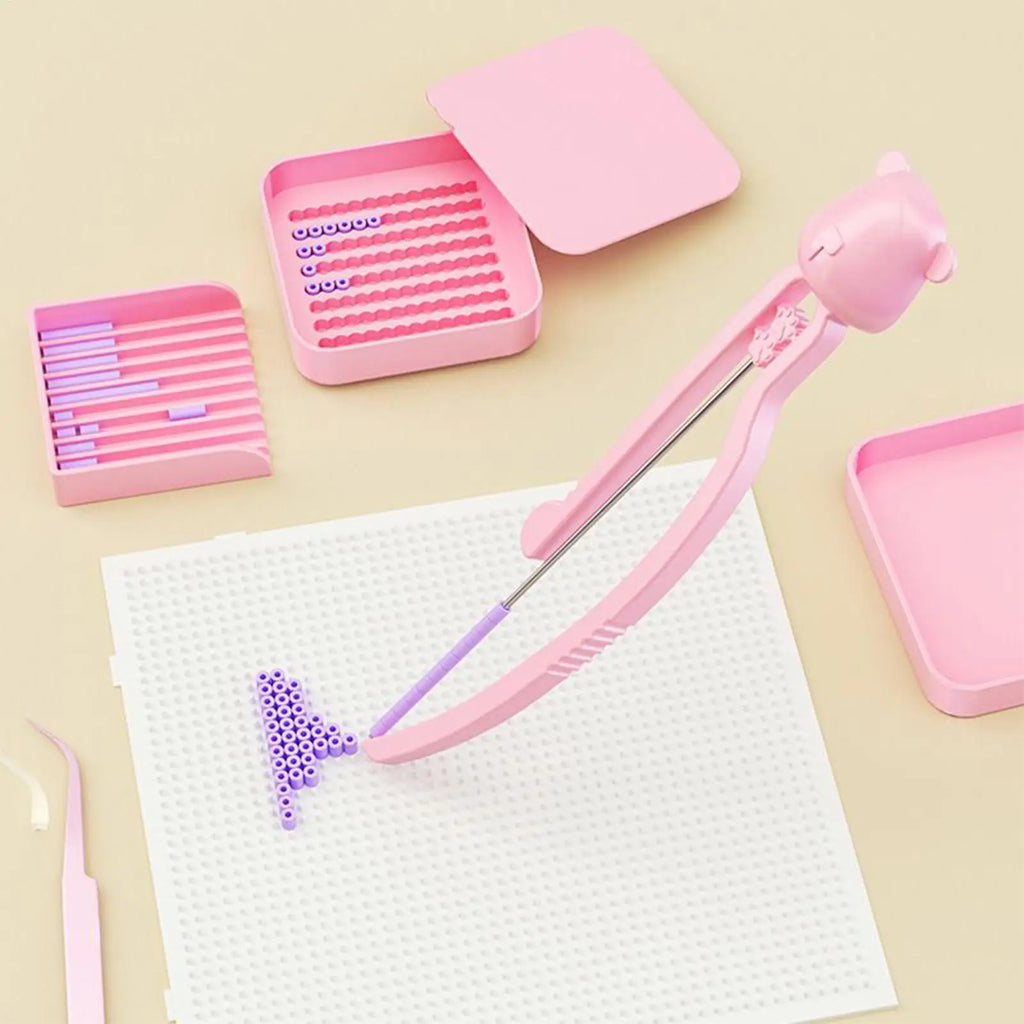 DIY Handmade Fuse Beads Picking Tray Efficient Padding Bead Tool Zpaxo