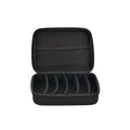 6 7 Compartment Adjustable Glasses Storage Box Portable Organizer Zpaxo A