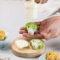 Mooncakes Molds Jades Cabbage Bean Pastes Cake Mould With 1 Stamps ABS Plastic Pastries Maker for Baking Enthusiasts Zpaxo CN