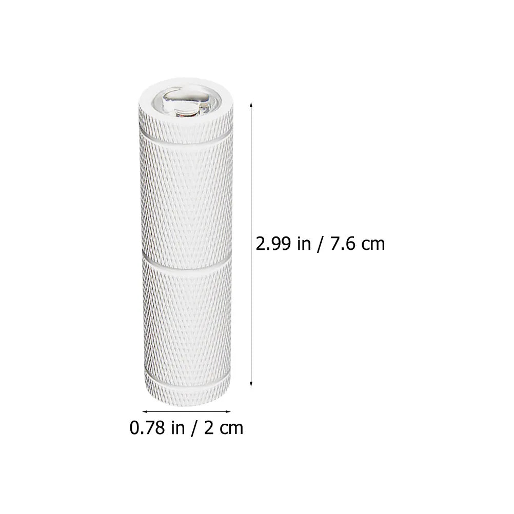 Portable Dog Walking Flashlight White Small Lightweight Leash Torch Zpaxo