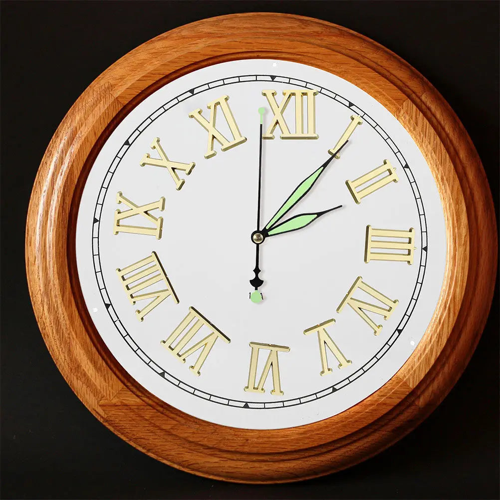 2Sets Premium Electroplated Clock Numbers Roman Numeral Making DIY Zpaxo