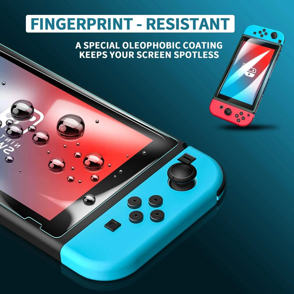 3PCS Tempered Glass Screen Protector For Nintendo Switch NS /OLED Screen Protector Film For Switch Lite Game Console Accessories Zpaxo