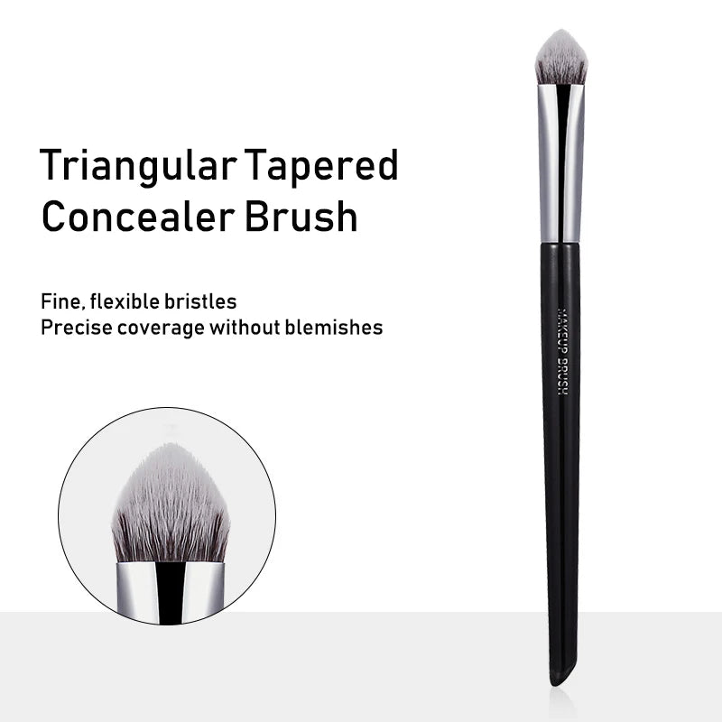 Concealer Makeup Brush Triangle Beveled Precision Soft Smudge Brushes Zpaxo 1pcs