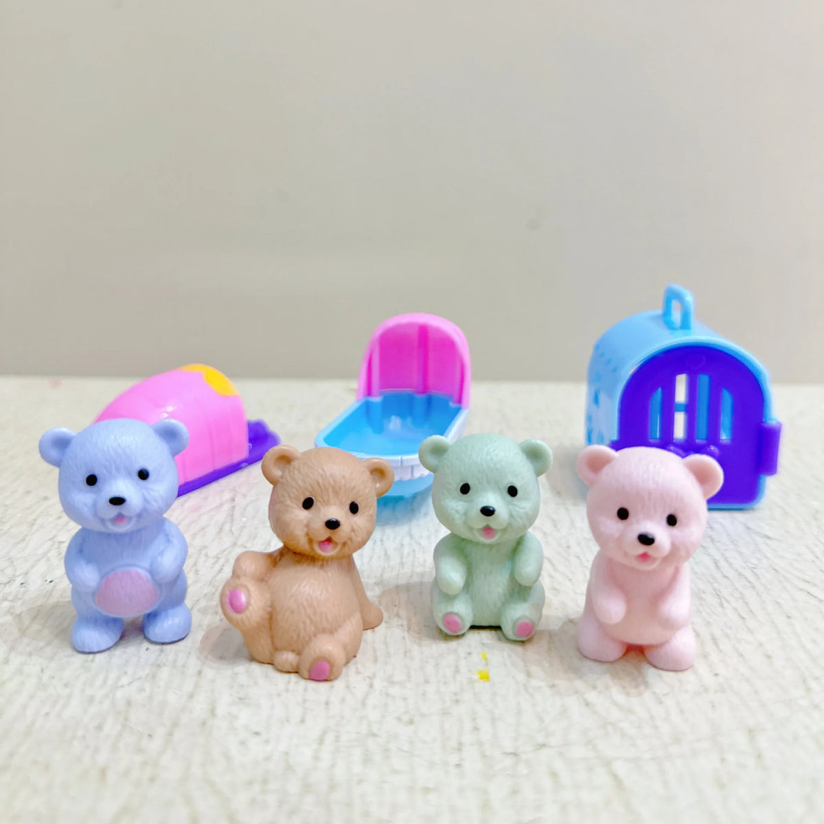 Children's Play House Toys Teddy Bears Pet Bathrooms Scene Little Zpaxo GJJ-PET
