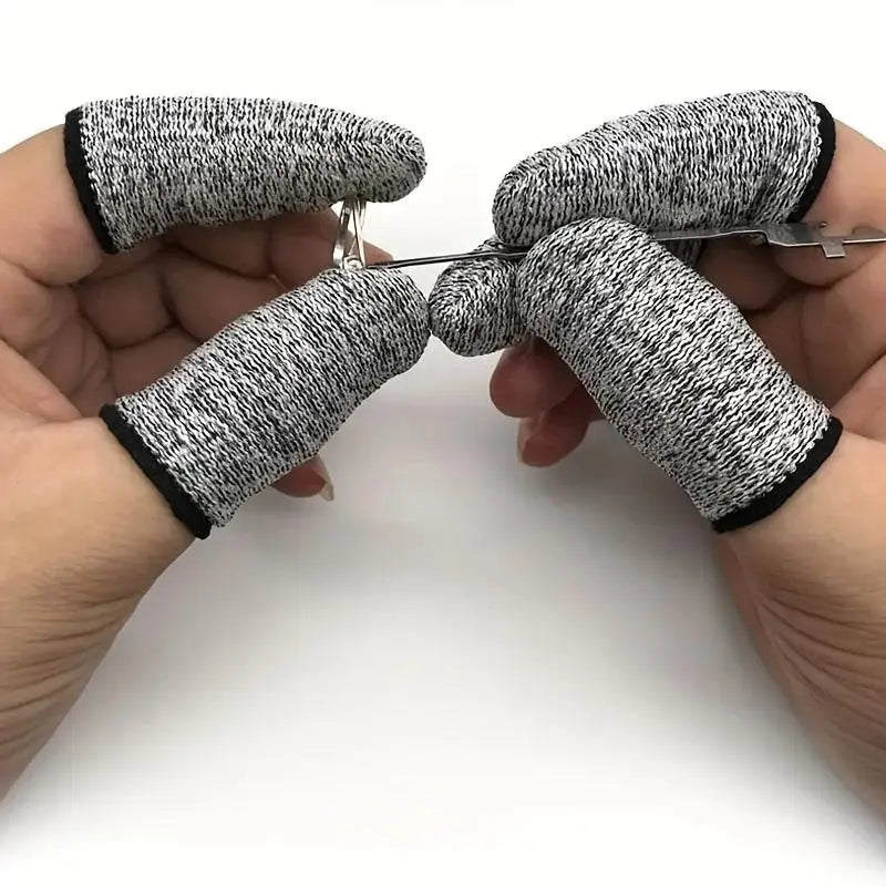 Anti-cut Finger Covers Level 5 Safety Flexible Fingertip Gloves Zpaxo