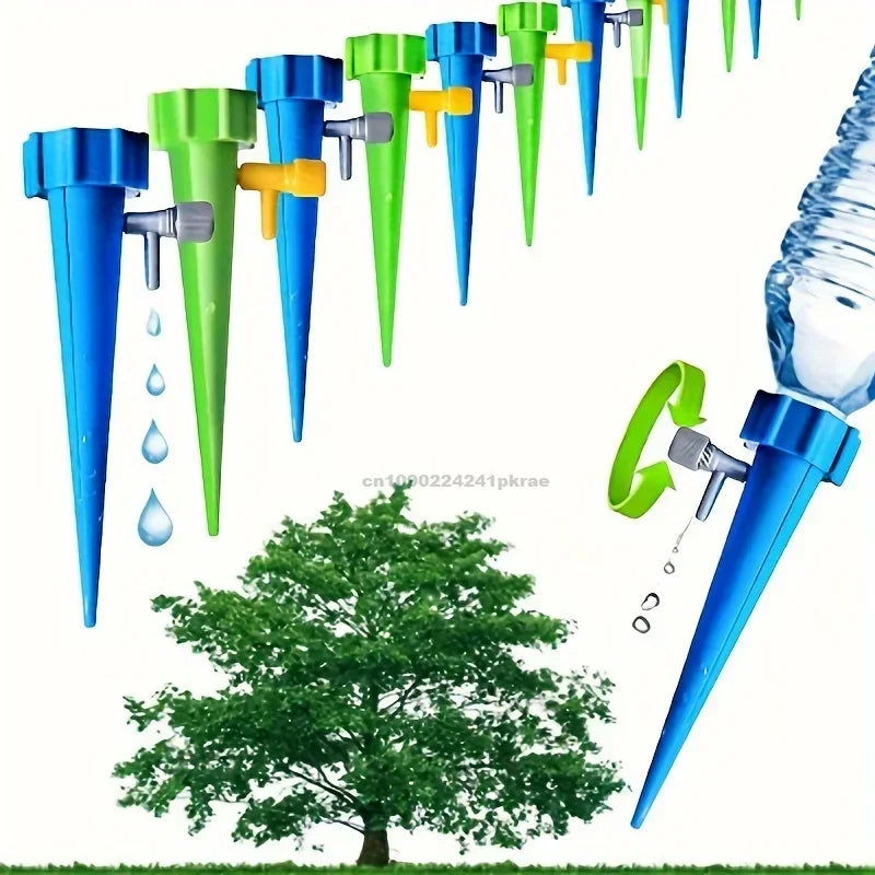 Automatic Drip Plants Irrigation Drip Irrigation Garden Watering System Garden Plant Self Watering Kits Insert Watering Devices Zpaxo