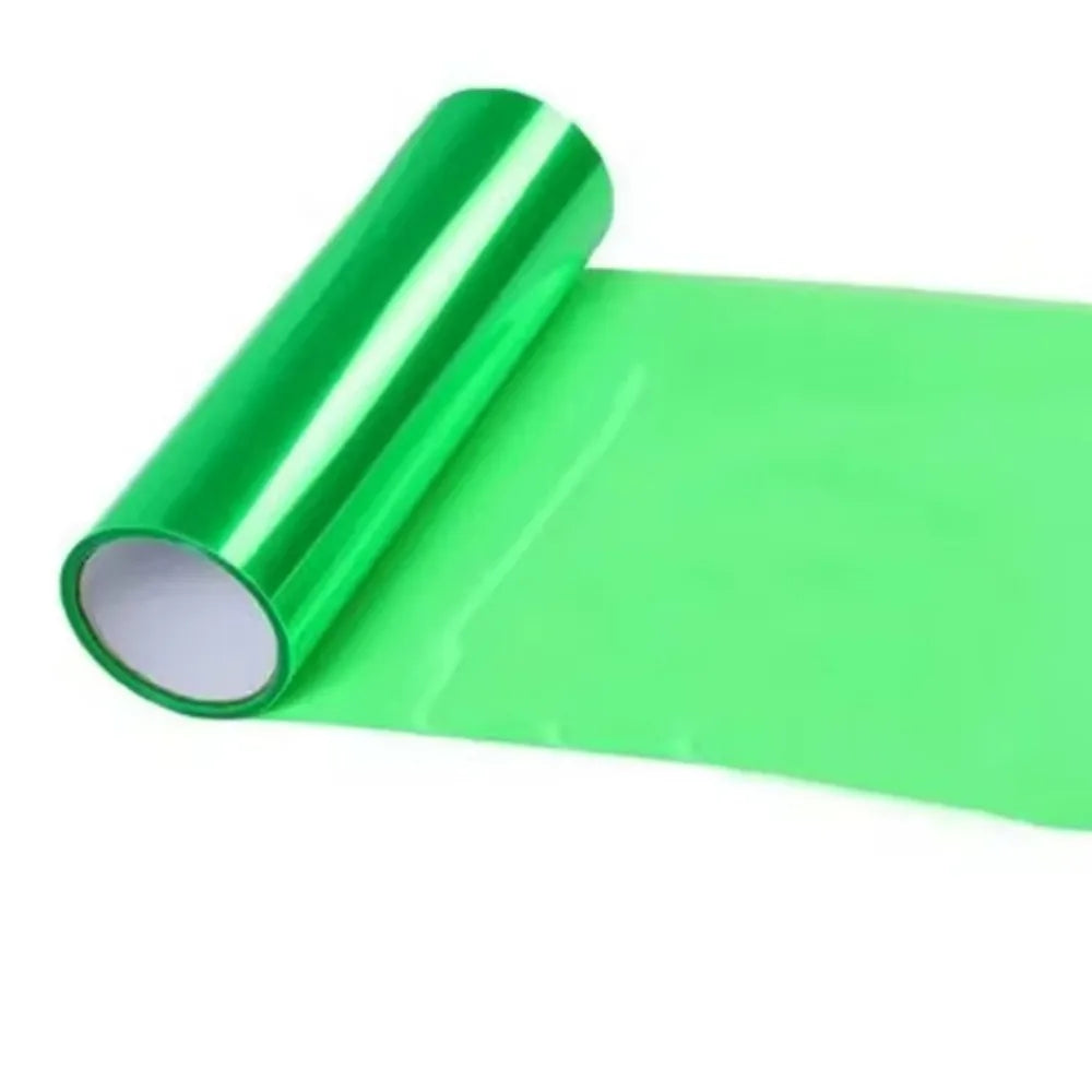 Self-adhesive Car Headlight Tint Film Change Light Transmission Zpaxo Green