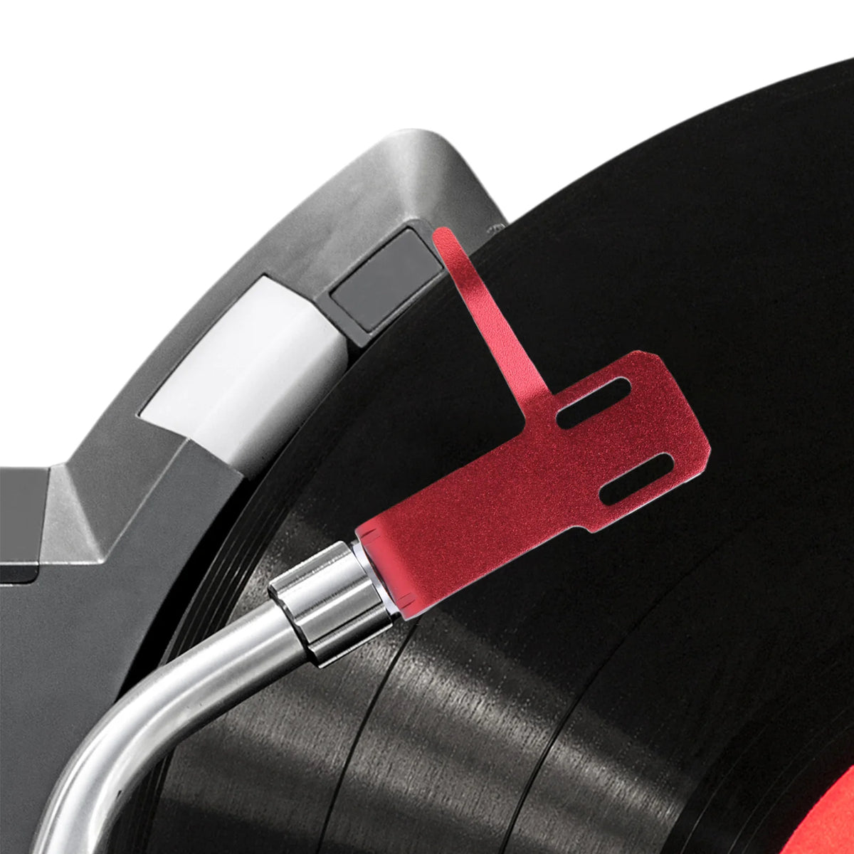 Universal Phono Headshell 4 Lead Wires Cartridge Aluminum Alloy LP Zpaxo