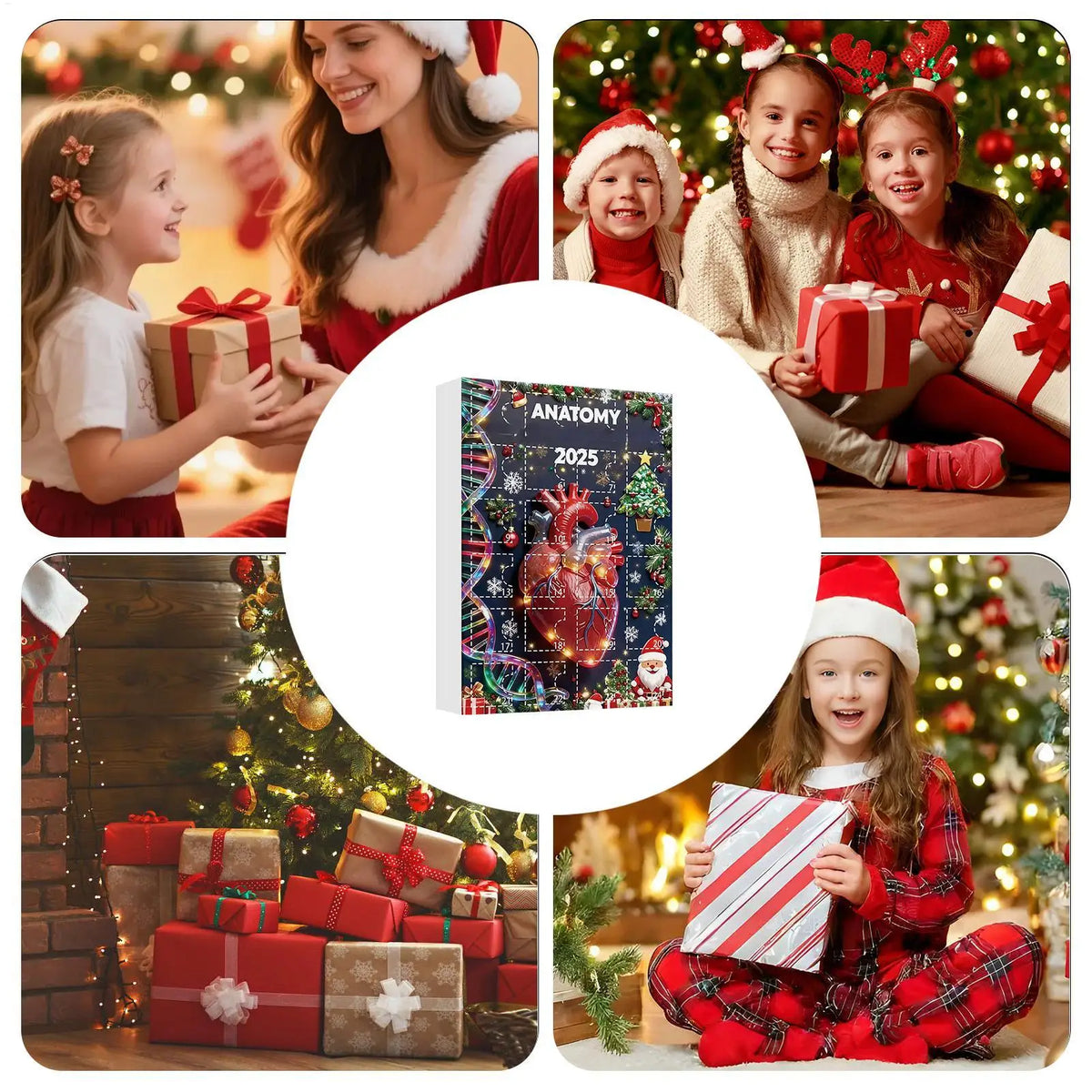 2025 Science Theme Advent Calendar 24 Days Countdown Decorations Zpaxo
