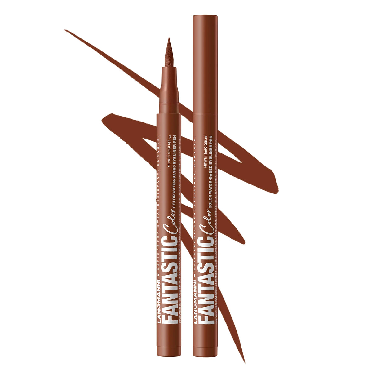 Liquid Eyeliner Pen Waterproof Sweat Proof Non Smudging Easy Apply Zpaxo L2424-09