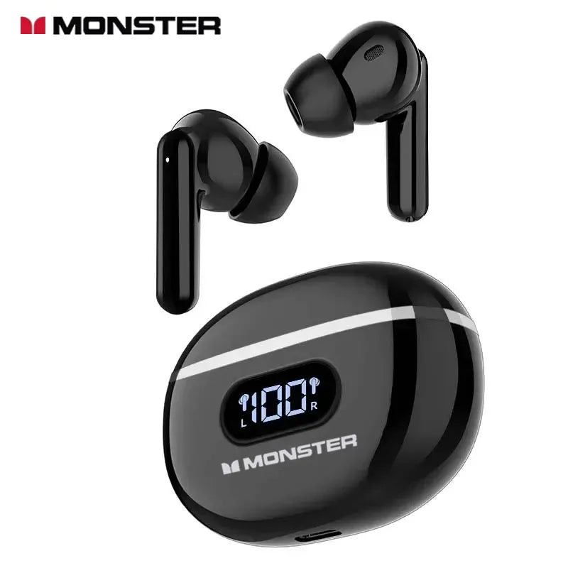 MONSTER E98 Wireless Earphones ANC+ENC Noise Cancellation Earbuds Zpaxo