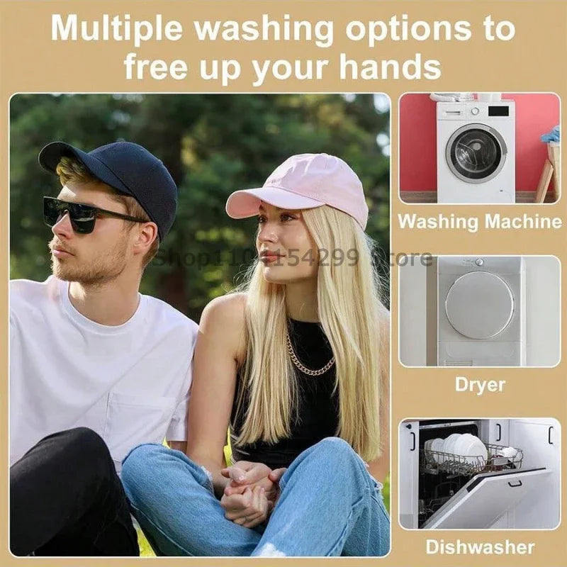 1/2Pcs set Hat washing set, baseball duckbill cap, washing and sun drying integrated, non deformed machine wash protective rack Zpaxo