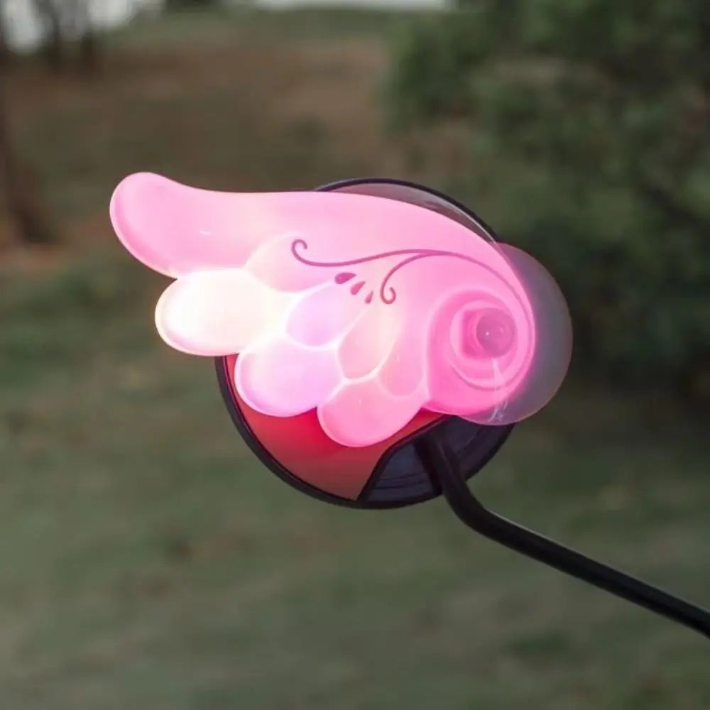 Creative Wind-powered Luminous Wings Waterproof Colorful Lights Zpaxo